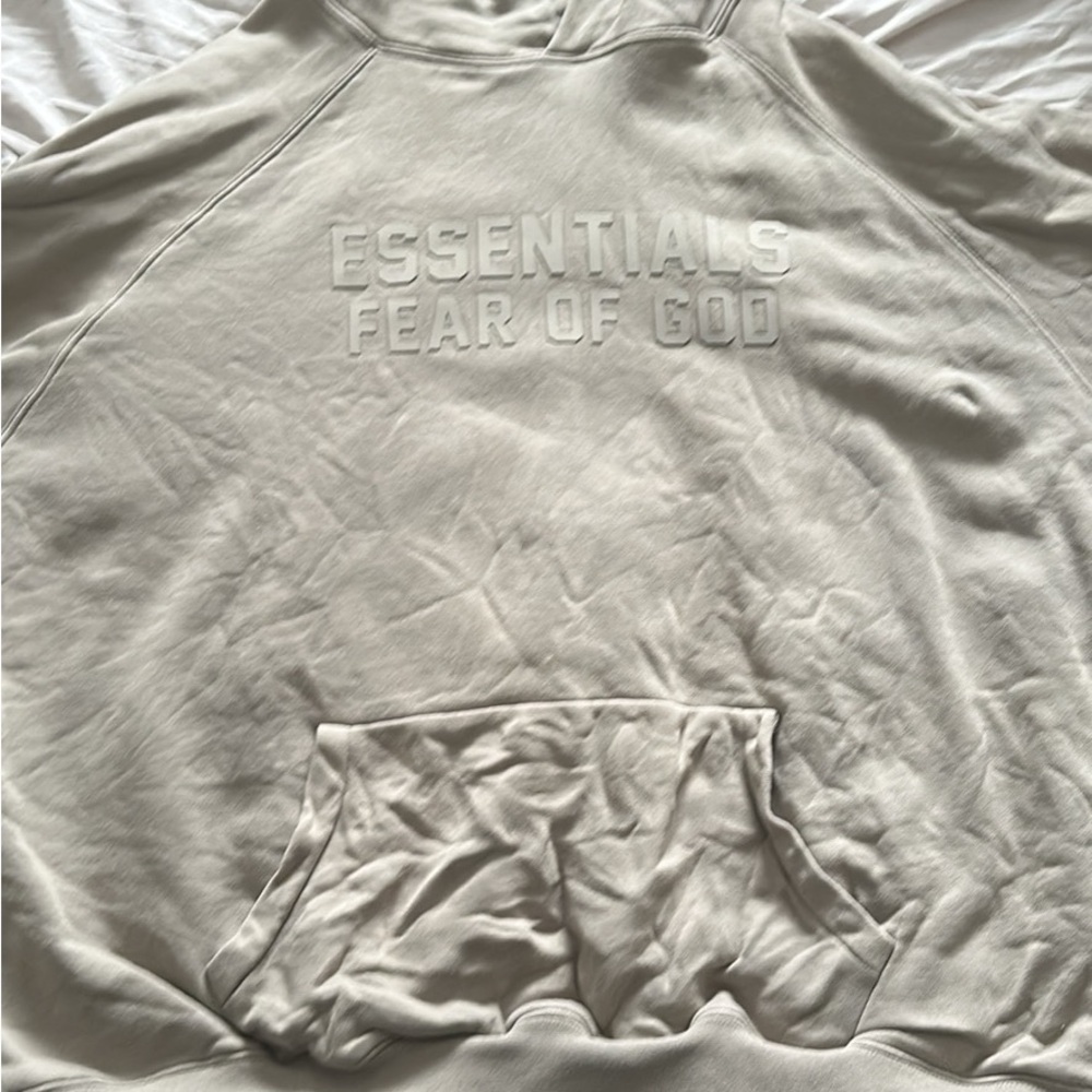 Fear of God Essentials Beige Sweatshirt